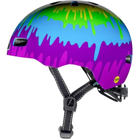 NEW Nutcase Little Nutty Helmet Bike Skate Tie Dye MIPS Toddler 8 7/8" - 20.5" - Picture 3 of 13